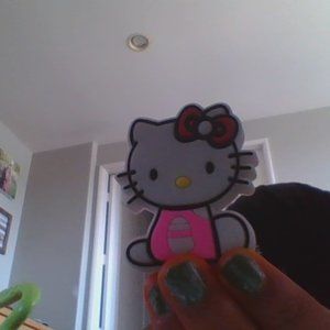 A chop stick holder to help kids with chop sticks